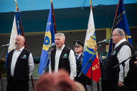 Osrednja občinska proslava ob dnevu državnosti 22. 6. 2023 Vokalni kvintet Ajda 1